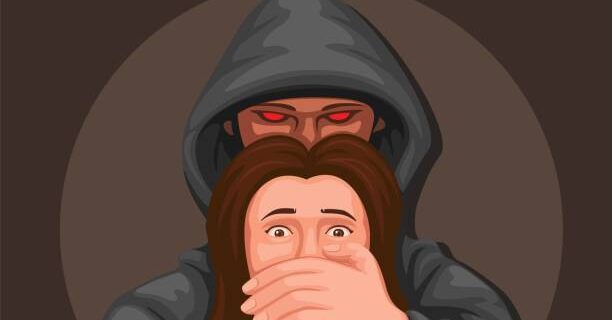 Child Kidnap Vector